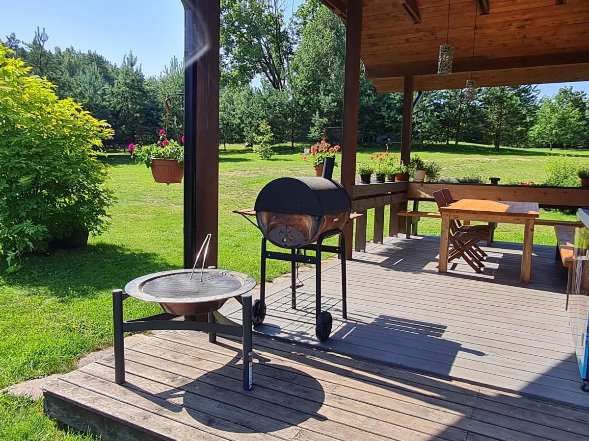 Atostogu Namelis-Pirtis Prie Upes Villa Anykščiai Екстериор снимка