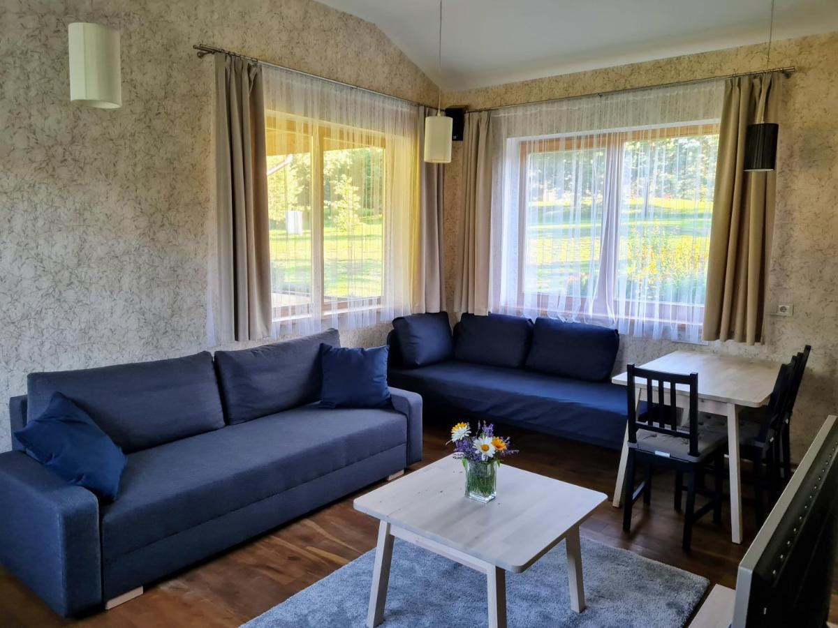 Atostogu Namelis-Pirtis Prie Upes Villa Anykščiai Екстериор снимка